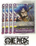 4x One Piece OP05-073 UC Miss Double... - Flag Foil - English - Play Set - NM/M