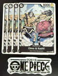 4x One Piece OP04-078 C Oimo & Kashii - English - Regular - Play Set - TCG -NM/M