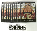 10x One Piece OP08 Don Cards - Foil - English - Play Set - TCG - NM/M