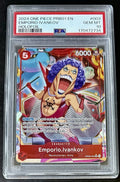 PSA 10 One Piece OP06-003 UC* - Emporio.Ivankov - HoloFoil - EN - PRB01