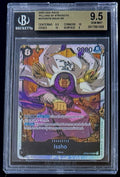 BGS 9.5 One Piece OP03-078 SR Issho - English - Pillars of Strength - Graded