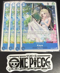 4 x One Piece EB03-023 C - Kaya - EN - Regular - Play Set - TCG - NM/M