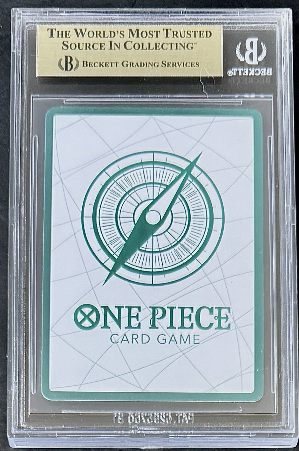 BGS 9.5 One Piece Don!! Card Rebecca - English - Foil - PRB01 - Graded