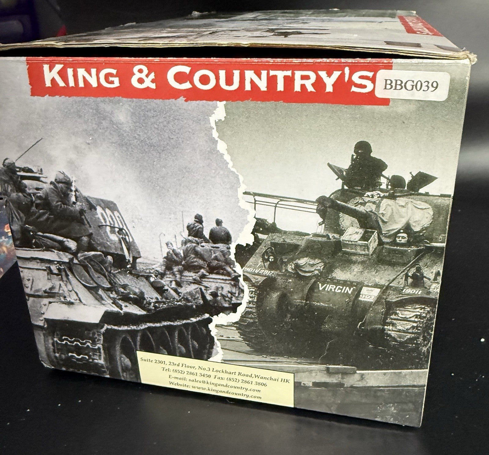 King & Country BBG039 Otto Skorzeny's Command Car LE500 - Retired - MIB