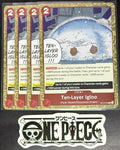 4 x One Piece OP10-018 C Ten-Layer Igloo - English - PRB02 Foil - Playset - NM/M