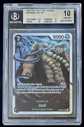 BGS 10 One Piece OP08-084 SR - Jack - English - Two Legends - Foil - Graded