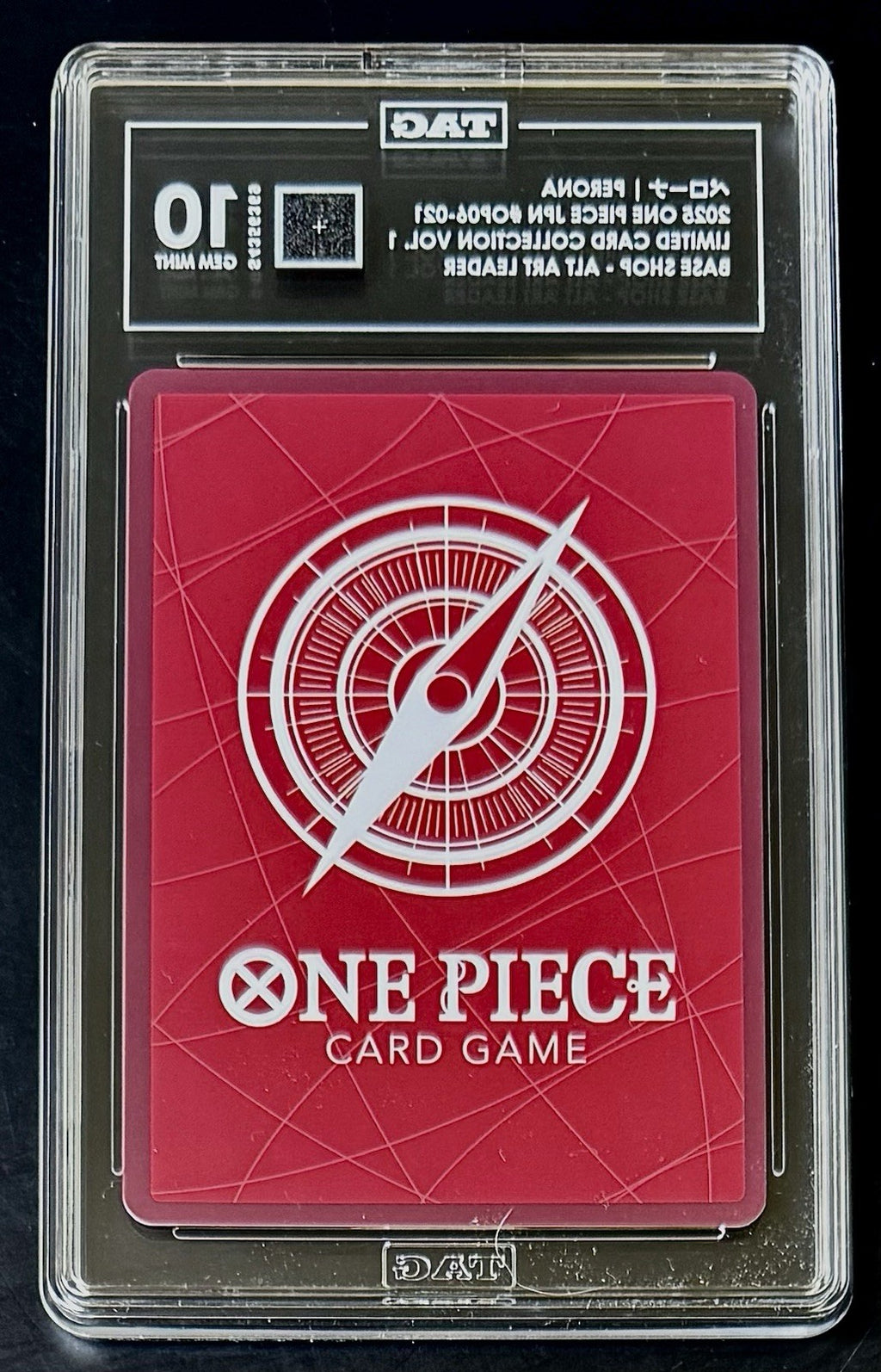 TAG 10 One Piece Base Shop OP06-021 L - Perona - JP - Promo Card Collection