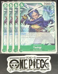 4x One Piece OP12-031 R - Tashigi - EN - Regular - Play Set - LD01 - NM/M