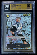 BGS 10 One Piece EB04-044 SR* - Koby - Manga Art - EN-Adventure on Kami's Island