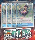 4x One Piece OP08-046 R Shakuyaku - English - Playset - Foil - TCG - NM/M