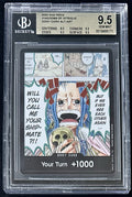 BGS 9.5 One Piece OP04 Don Card Alt Art - English - Kingdoms of Intrigue -Graded