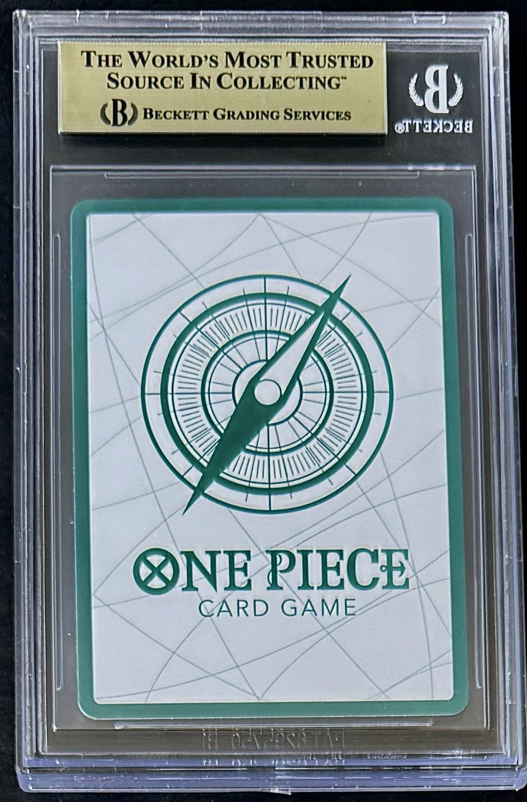 BGS 9.5 One Piece Don!! Card Rob Lucci - English - Foil - PRB01 - Graded