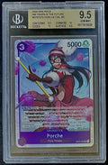 BGS 9.5 One Piece OP07-072 SR Porche - English - 500 Years in the Future- Graded
