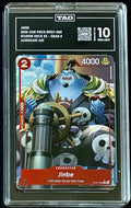 TAG 10 One Piece ST21-005 C* Jinbe Alt Art - ENG - Foil - EX Gear 5 - Graded