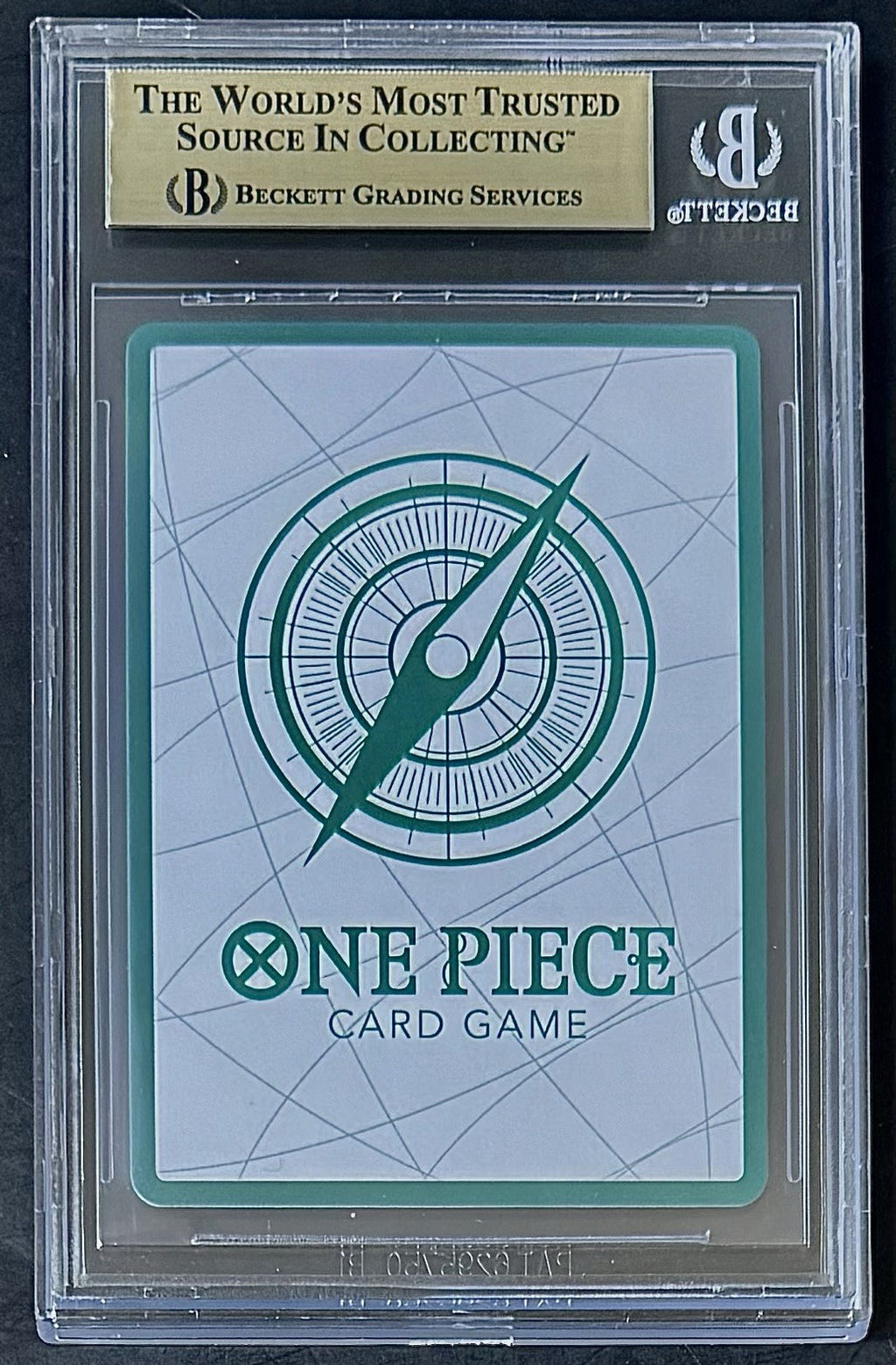 BGS 9.5 One Piece Tin Pack Vol.1 Don Card Gol.D.Roger - English - Foil - Graded