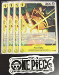 4x One Piece EB04-056 C - Pacifista - EN - Regular - Play Set - TCG - NM/M