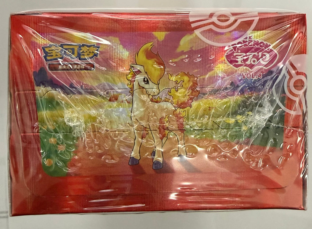 Pokemon Gem Vol.4 "Ponyta" Booster Box