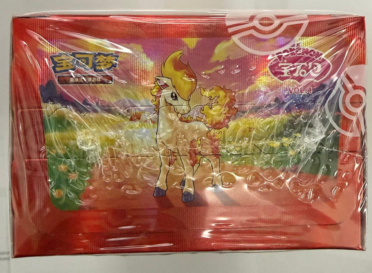 Pokemon Gem Vol.4 "Ponyta" Booster Box