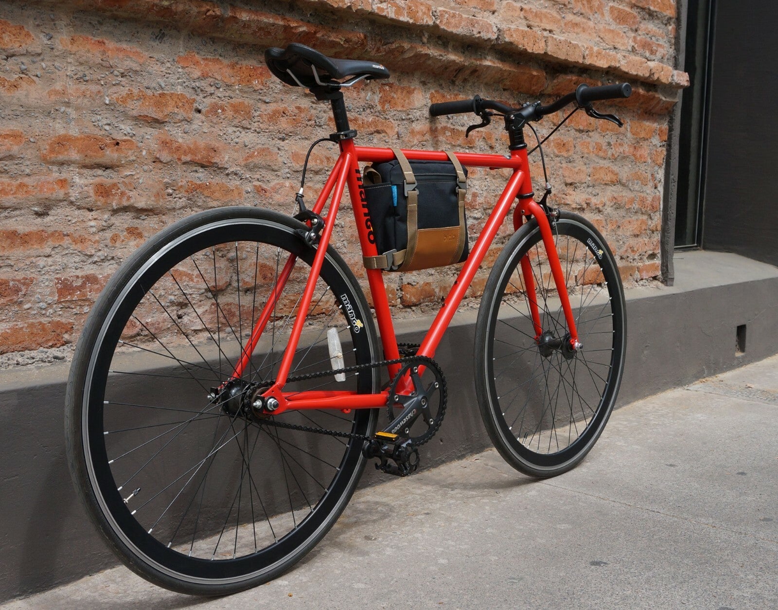 VELOPAC Pannier Bicycle Bag for Frame - Cycling - Bike - Shoulder Bag 4L-ECO BAG