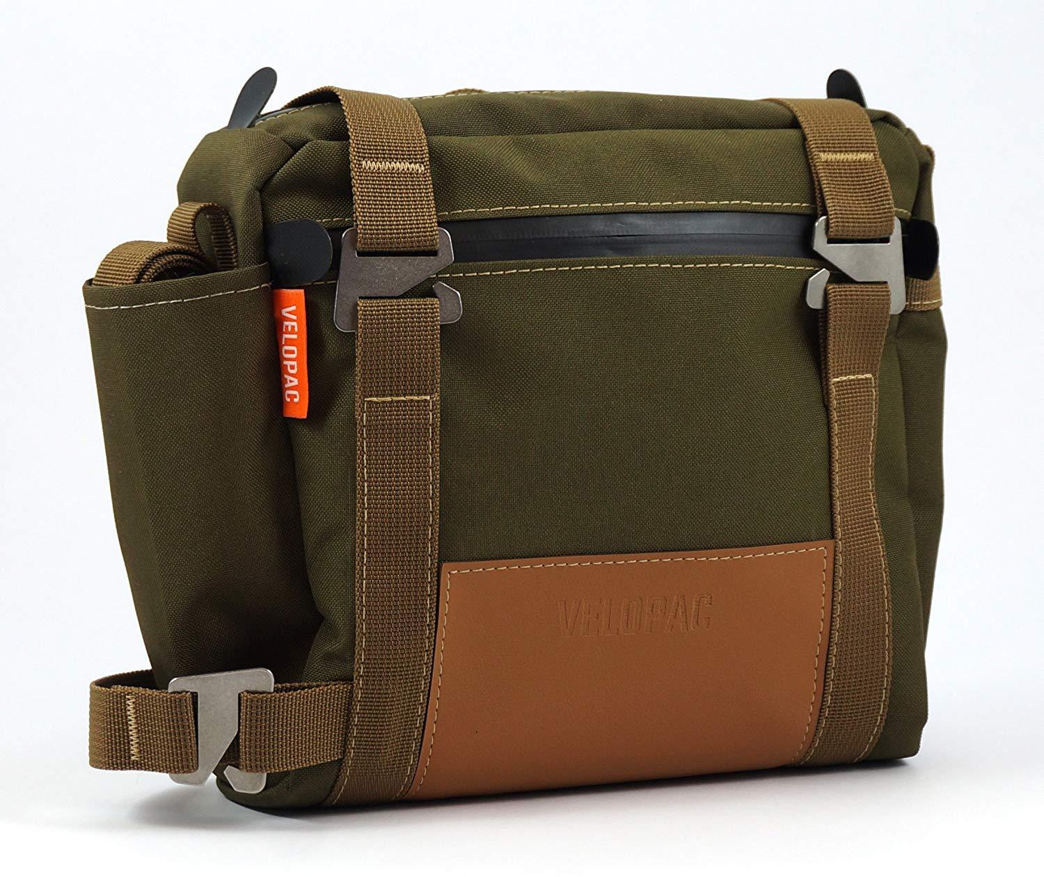 VELOPAC Pannier Bicycle Bag for Frame - Cycling - Bike - Shoulder Bag 4L-ECO BAG