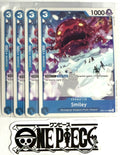 4x One Piece OP01-072 C Smiley - English - Regular - Playset - TCG - NM/M