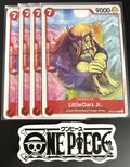 4x One Piece OP02-020 C LittleOars Jr - English - Playset - Regular - TCG - NM/M