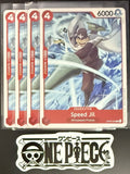 4x One Piece OP03-006 C Speed Jil - English - Regular - Playset - TCG - NM/M