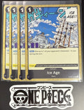 4x One Piece OP02-117 UC Ice Age - English - Playset - Regular - TCG - NM/M