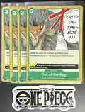 4x One Piece OP03-036 C Out-Of-The-Bag- English - Regular - Playset - TCG - NM/M