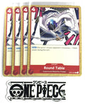 4x One Piece OP01-027 C Round Table - English - Regular - Playset - TCG - NM/M