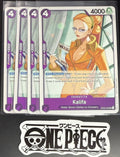 4x One Piece OP03-060 UC Kalifa - English - Regular - Playset - TCG - NM/M