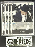 4x One Piece OP03-083 C Corgy - English - Regular - Playset - TCG - NM/M