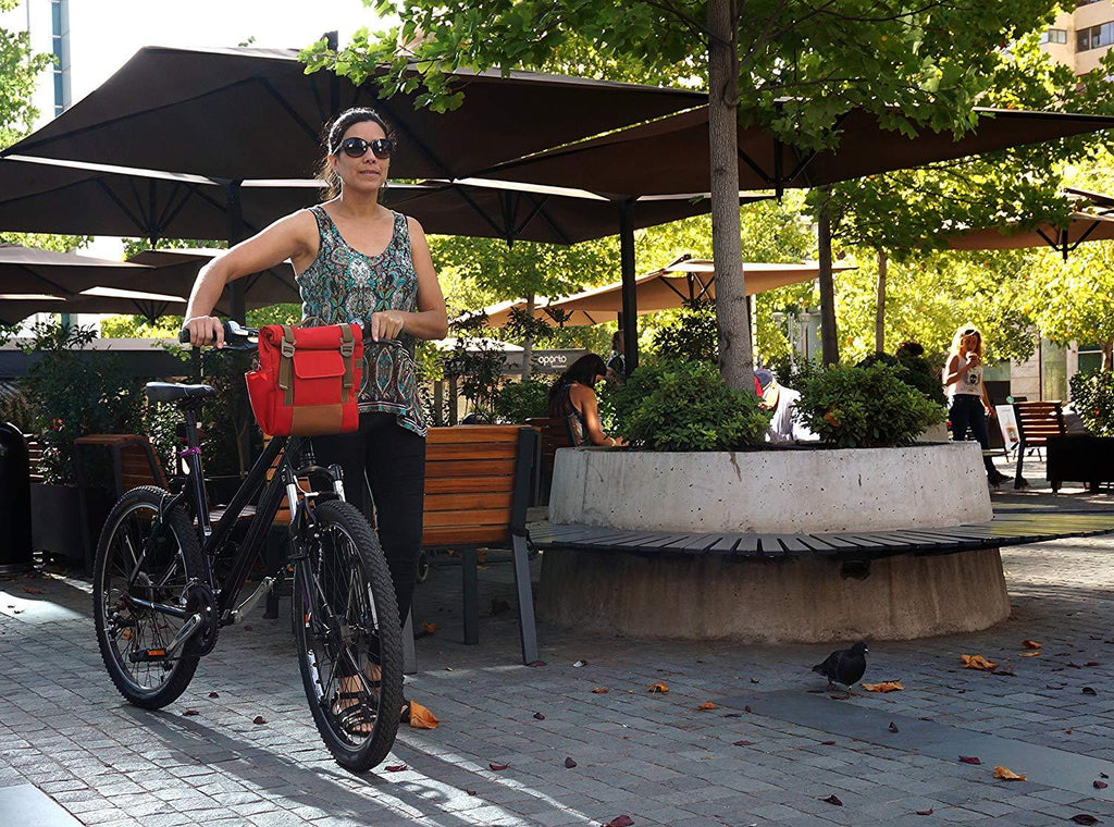VELOPAC Pannier Bicycle - Bike - Bag - for Frame - Shoulder Bag 6L - ECO BAG