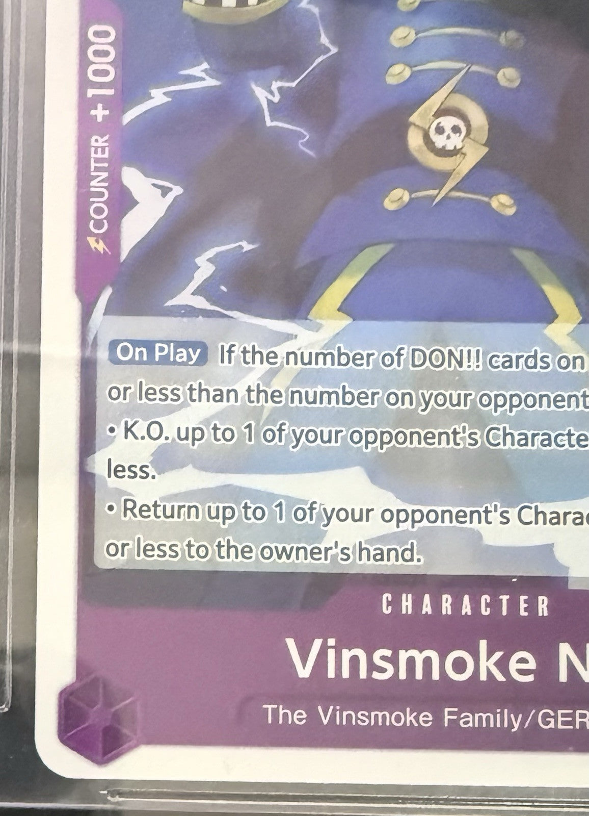 BGS 10 One Piece OP06-055 R Vinsmoke Niji - English - Wings of the Captain