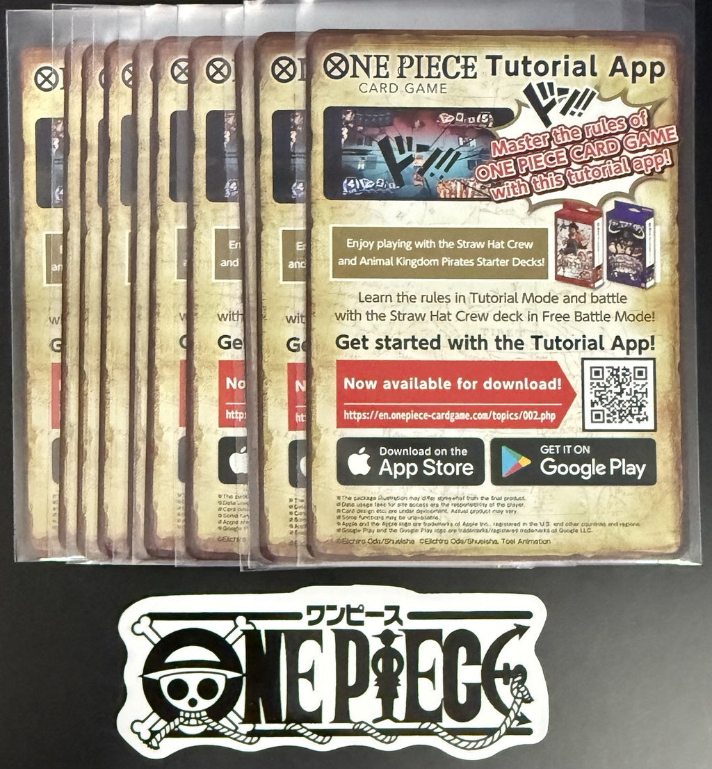 10x One Piece ST Don Cards Tutorial - English - Regular - Playset - TCG - NM/M
