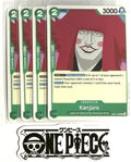 4x One Piece OP01-038 C Kanjuro - English - Regular - Playset - TCG - Mint