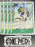 4x One Piece OP03-027 C Sham - English - Regular - Playset - TCG - NM/M