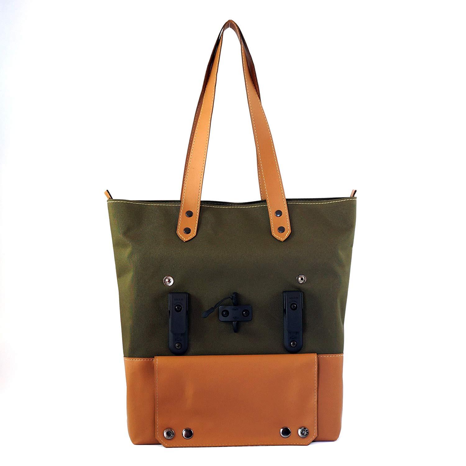 VELOPAC Pannier Bicycle Bag for Rear Rack- Cycling -Shoulder Bag 10L -ECO BAG