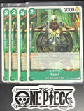 4x One Piece OP03-031 C Pearl - English - Regular - Playset - TCG - NM/M