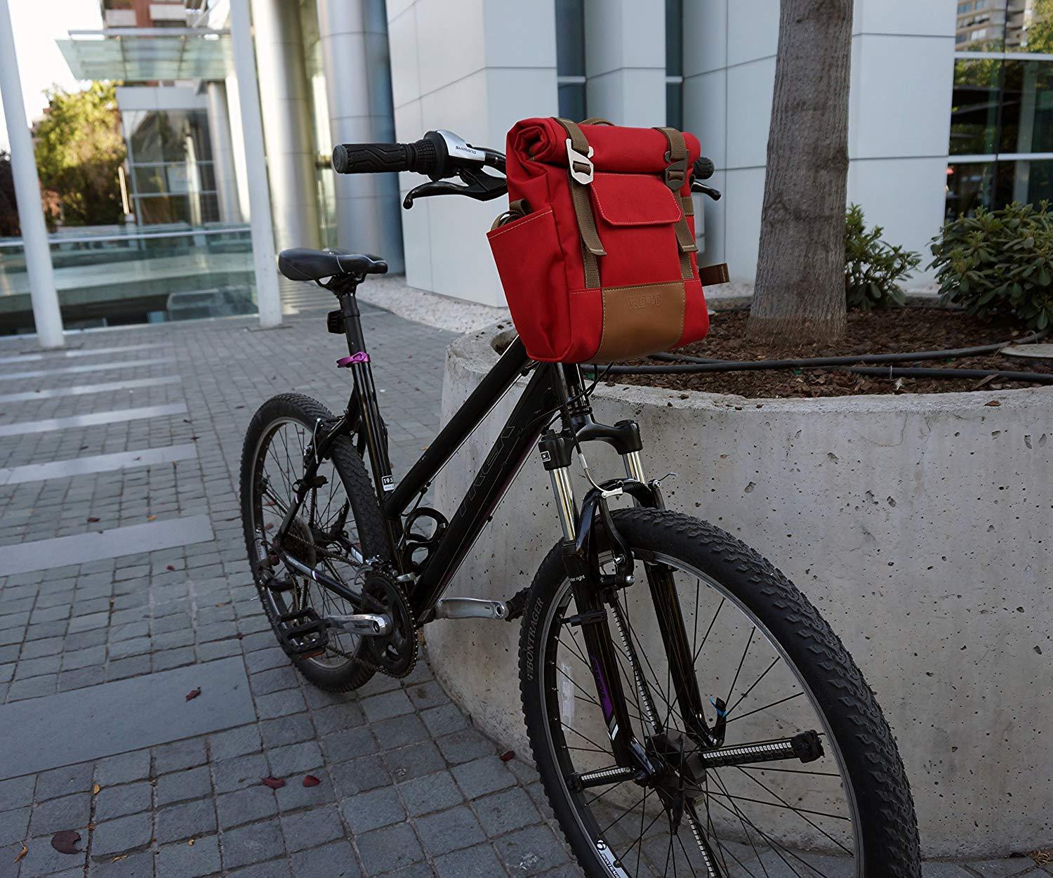 VELOPAC Pannier Bicycle - Bike - Bag - for Frame - Shoulder Bag 6L - ECO BAG
