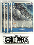 4x One Piece OP01-075 C Pacifista - English - Regular - Playset - TCG - NM/M
