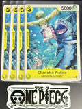 4x One Piece OP03-111 C Charlotte Praline - English - Regular - Playset-TCG-NM/M