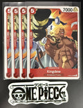 4x One Piece OP02-006 C Kingdew - English - Playset - Regular - TCG - NM/M