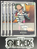 4x One Piece OP03-089 C Brannew - English - Regular - Playset - TCG - NM/M
